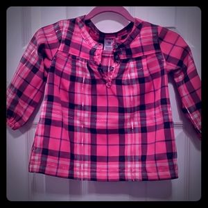 Carter's plaid shirt